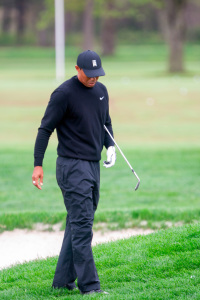 Tiger Woods Walking