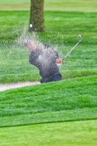 Tiger Woods Sandtrap
